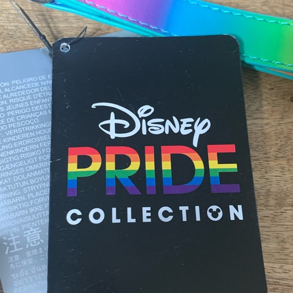 Mickey Mouse Loungefly
Wristlet Mini Backpack Rainbow Disney
Pride Collection - Picture 8 of 16